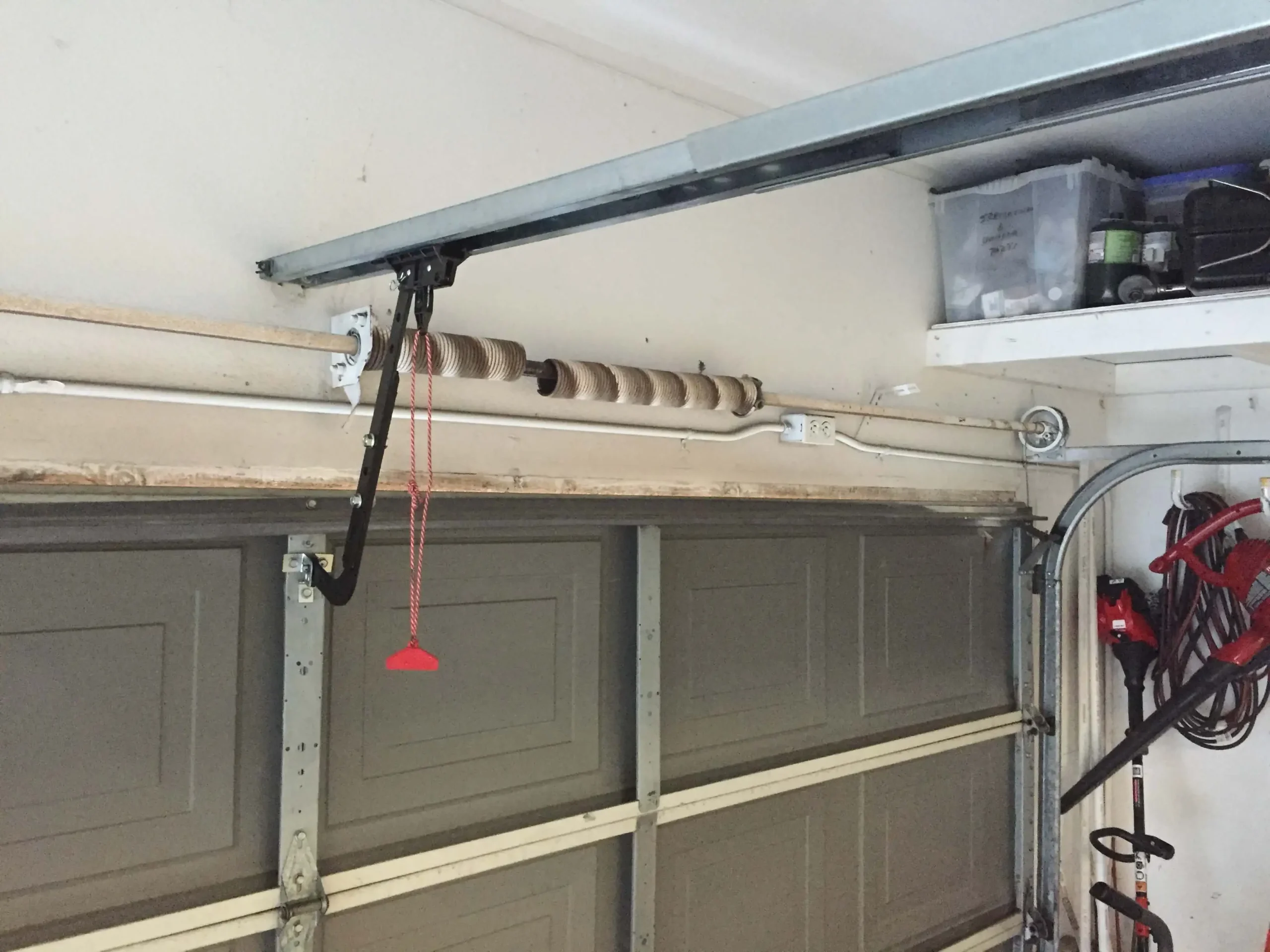 Replaced Broken Springs